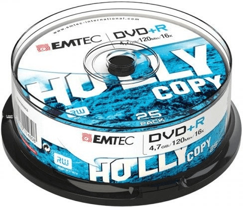 Emtec DVD+R 4.7GB 16x 10pcs Cakebox (ECOVPR472516CB)