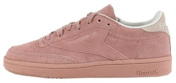 Reebok club c sales 85 pink suede
