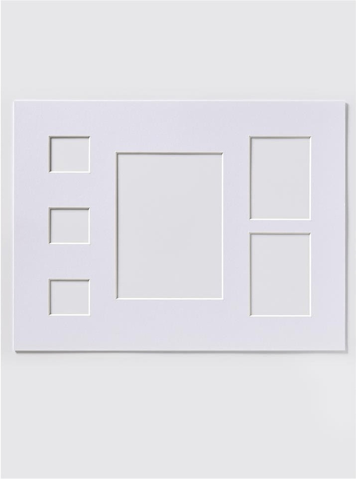 walther design Passepartout 30x40 cm, with 6 sections