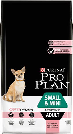 Pro plan small shop & mini sensitive derma