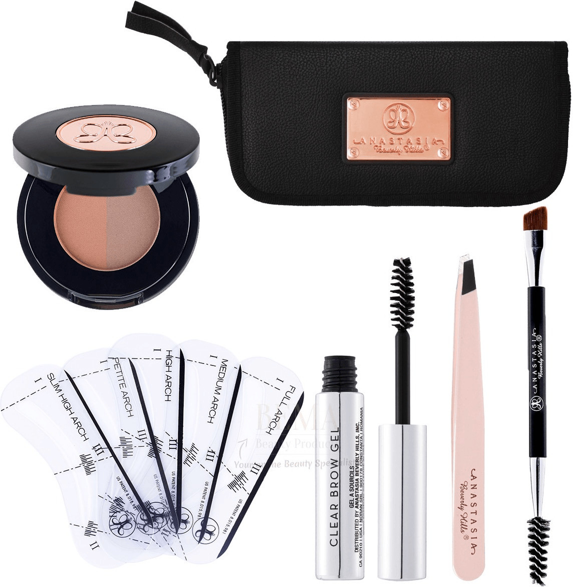 Anastasia Beverly Hills Brow 5-pieces Kit 01 Golden Blonde