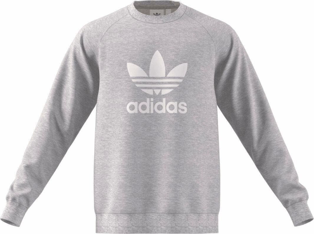Adidas trefoil warm hot sale up sweatshirt