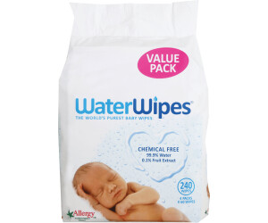 Lingettes WaterWipes Classiques Value Pack 4x60