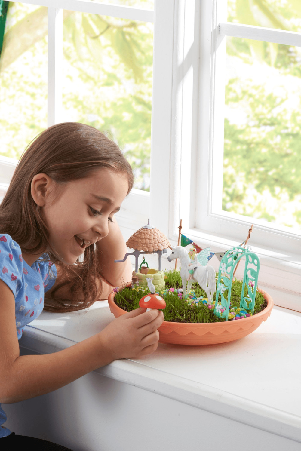TOMY My Fairy Garden Magischer EinhornGarten (E72777DE