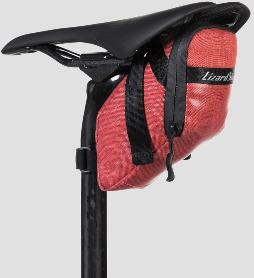 Lizard Skins Super Cache Saddle Bag crimson