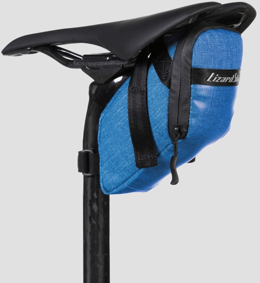 Lizard Skins Super Cache Saddle Bag electric blue