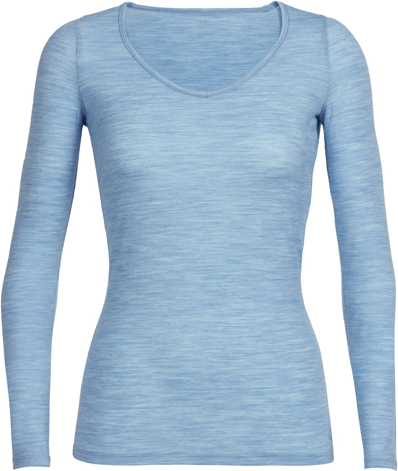Icebreaker Siren Long Sleeve Sweetheart (103194) mist blue hthr