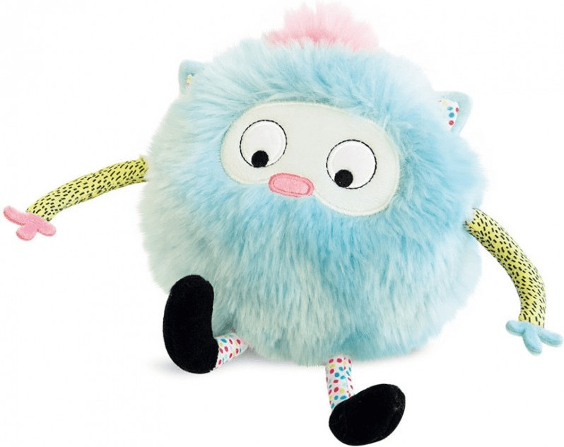 Doudou et Compagnie Peluche Oobiz 20 cm amande