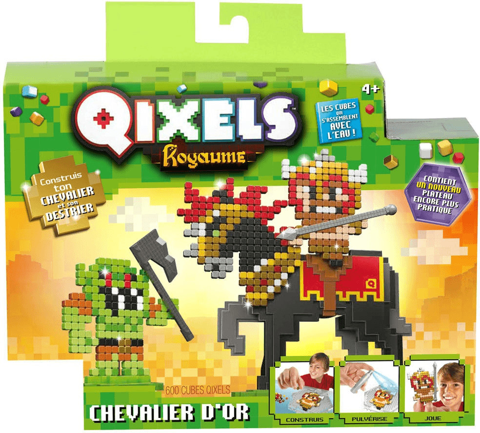 Qixels Royaume - Chevalier d´or