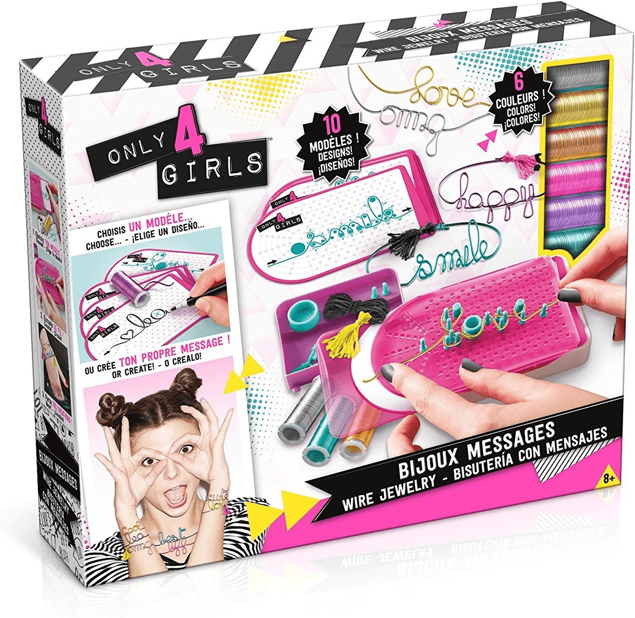 Canal Toys Only 4 girls - bijoux messages
