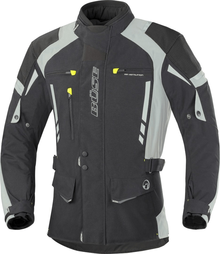Büse Veste Torino Pro noir/gris clair