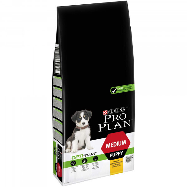 Purina Pro Plan OptiDigest Medium Puppy Sensitive digestion poulet (12 kg)