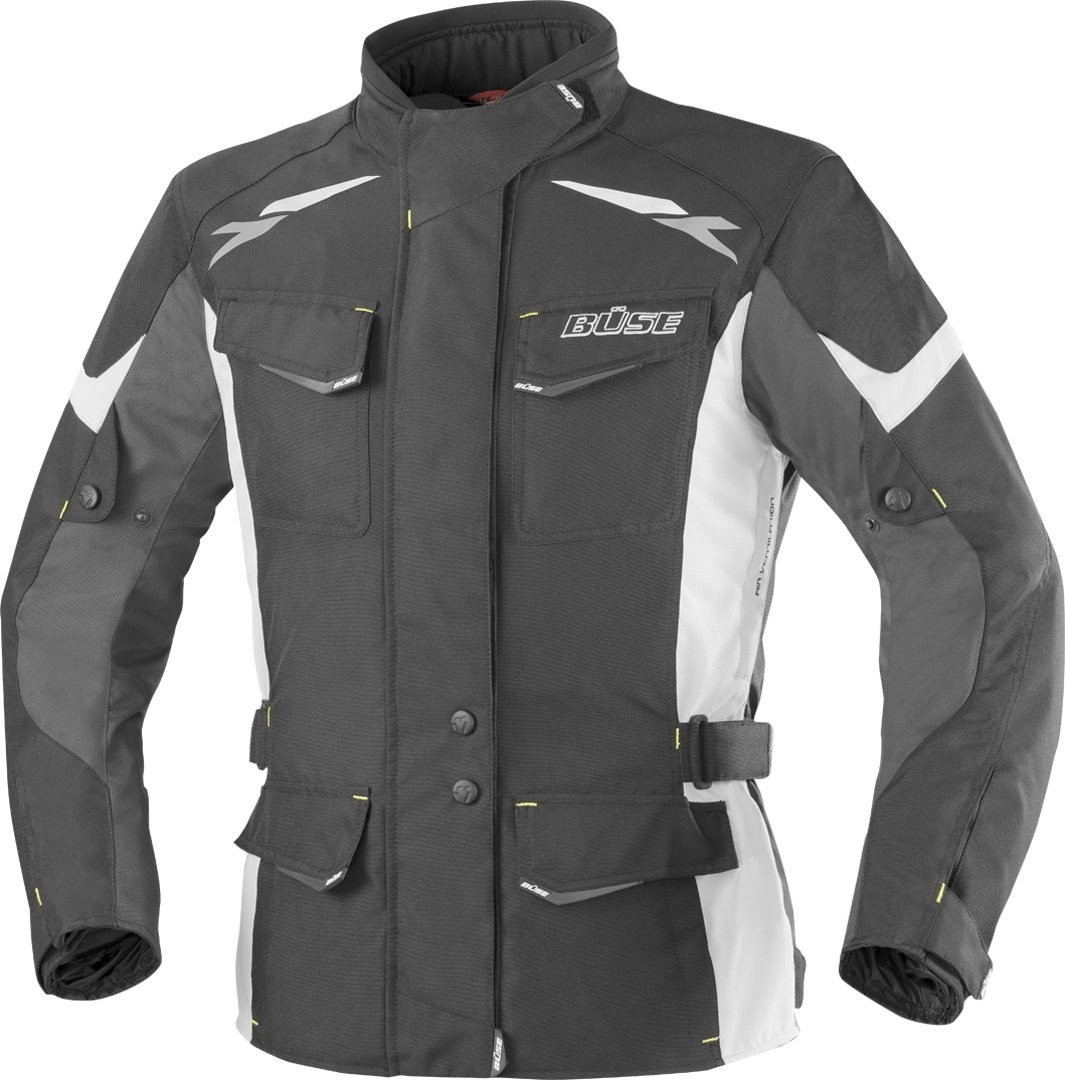 Büse Veste Lago II femme noir/gris clair