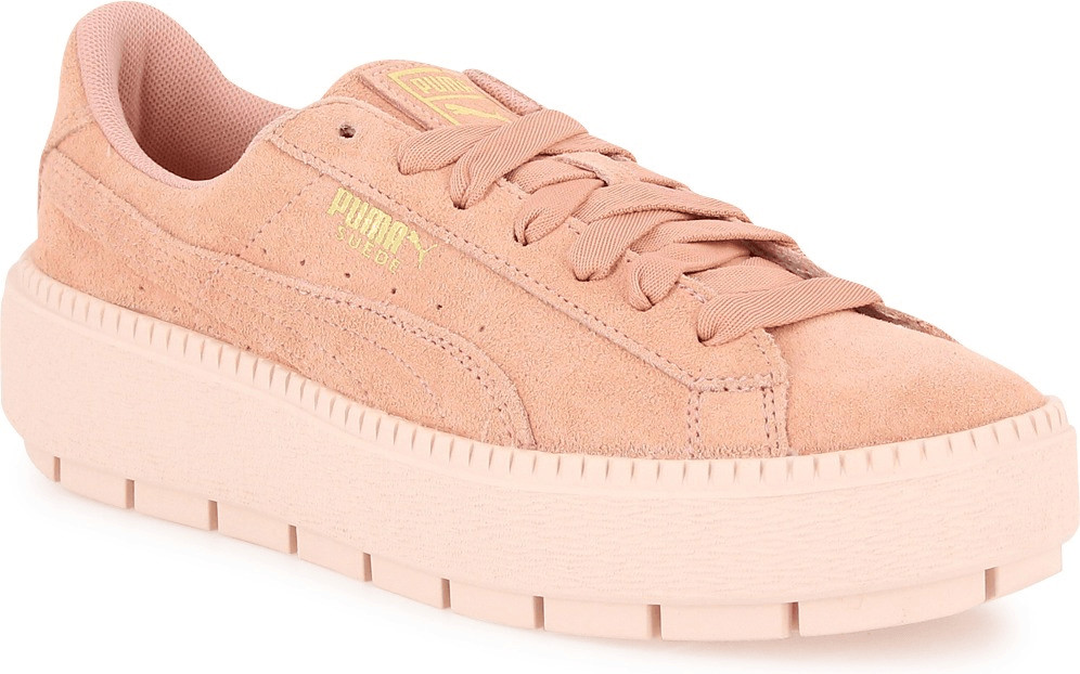 puma platform peach