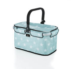 Falko Einkaufskorb Premium – 48 X 28 X 27 Cm, Schwarz, Stabiler Tragekorb Für Supermarkt & Lager