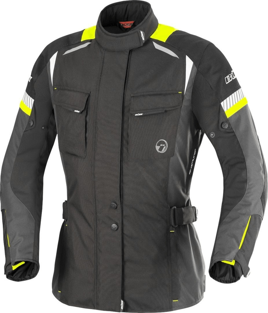 Büse Veste Breno femme noir/jaune