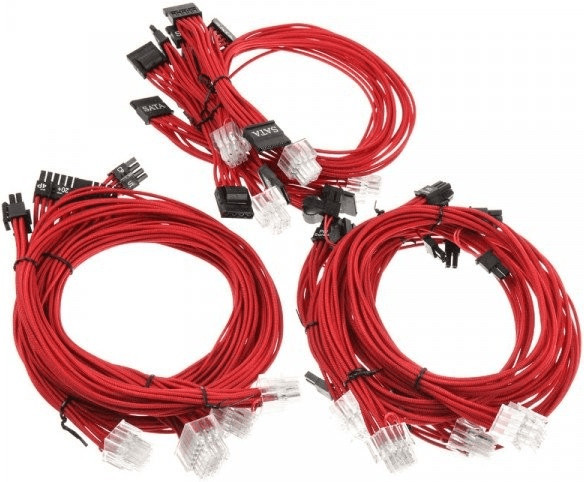 SuperFlower Flower Schutzhülle Cable Kit (SF-1000CS-RD)