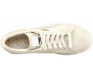 puma suede birch white