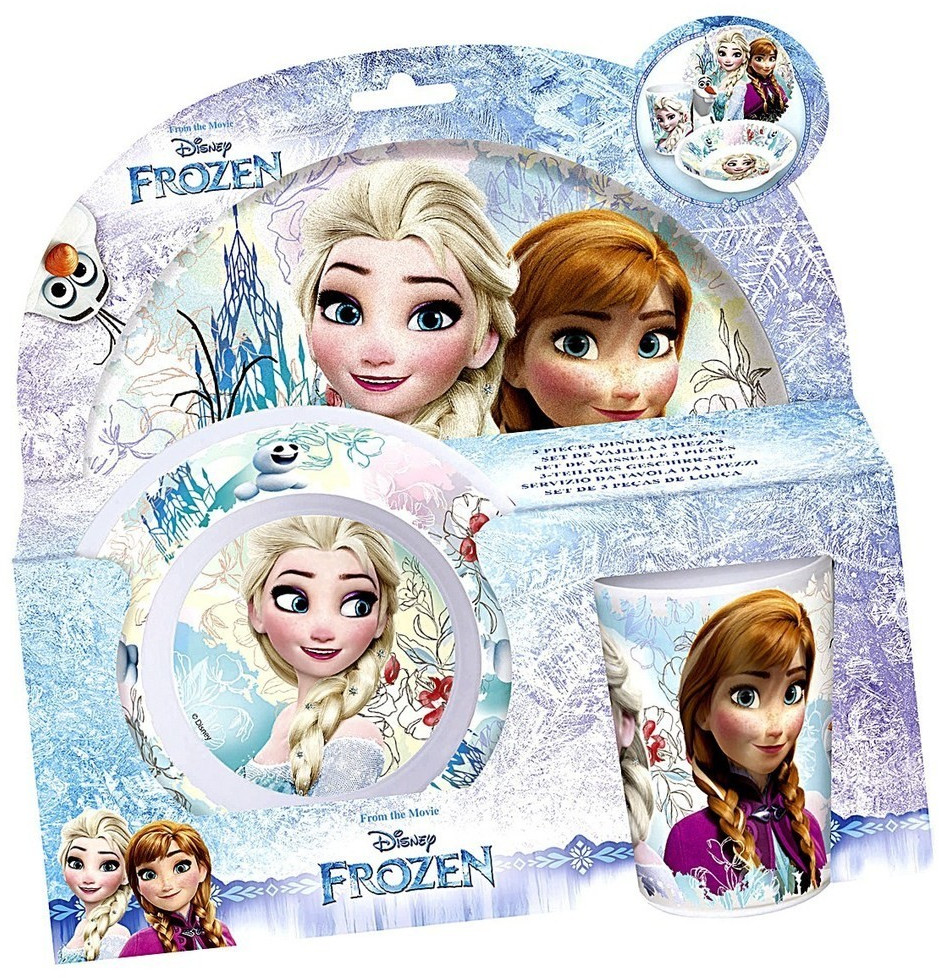 P:os Ensemble petit déjeuner La Reine des Neiges