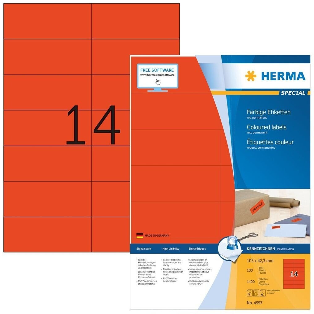 Herma 4557