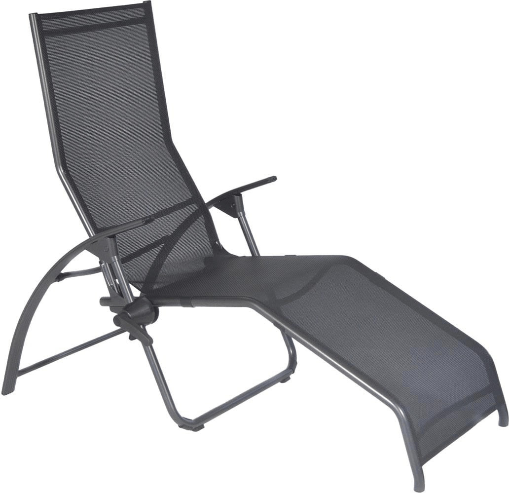 Kettler Tampa Bäderliege Aluminium/Batyline anthrazit/schwarz (01710