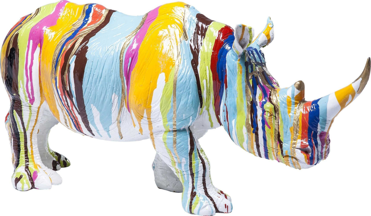 KARE Rhino coloré 26 cm