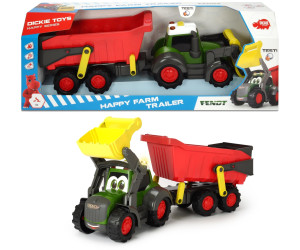 Anhängern Farmer Schwungrad Spielzeug Trekker XXL JohnToy Traktor mit versch 