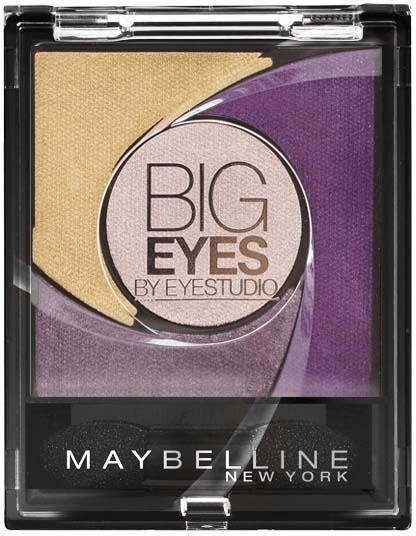 Gemey Maybelline Big Eyes by Eyestudio Quattro 05 luminous purple (3,7 g)