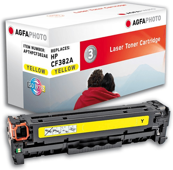 AgfaPhoto APTHPCF382AE remplace HP CF382A