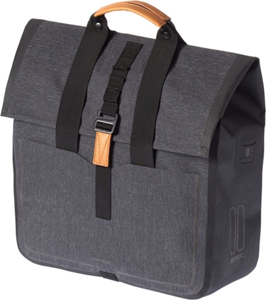 Basil Urban Dry Shopper (charcoal melee)