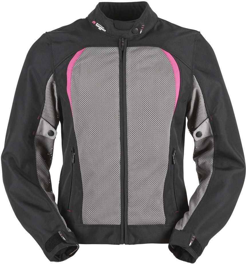 Furygan Blouson Genesis Mistral Lady Evo noir/taupe/rose