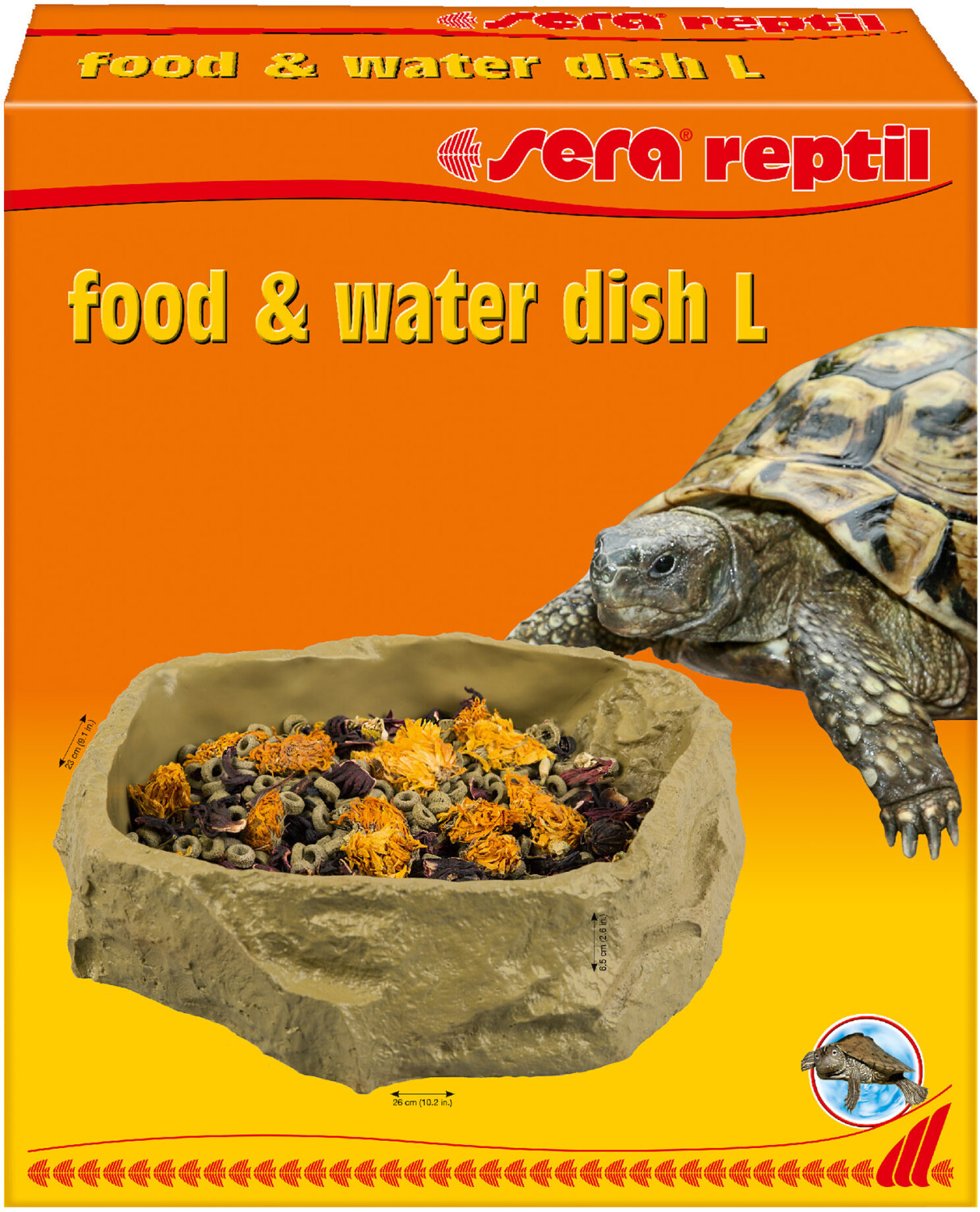 sera reptil food/water dish