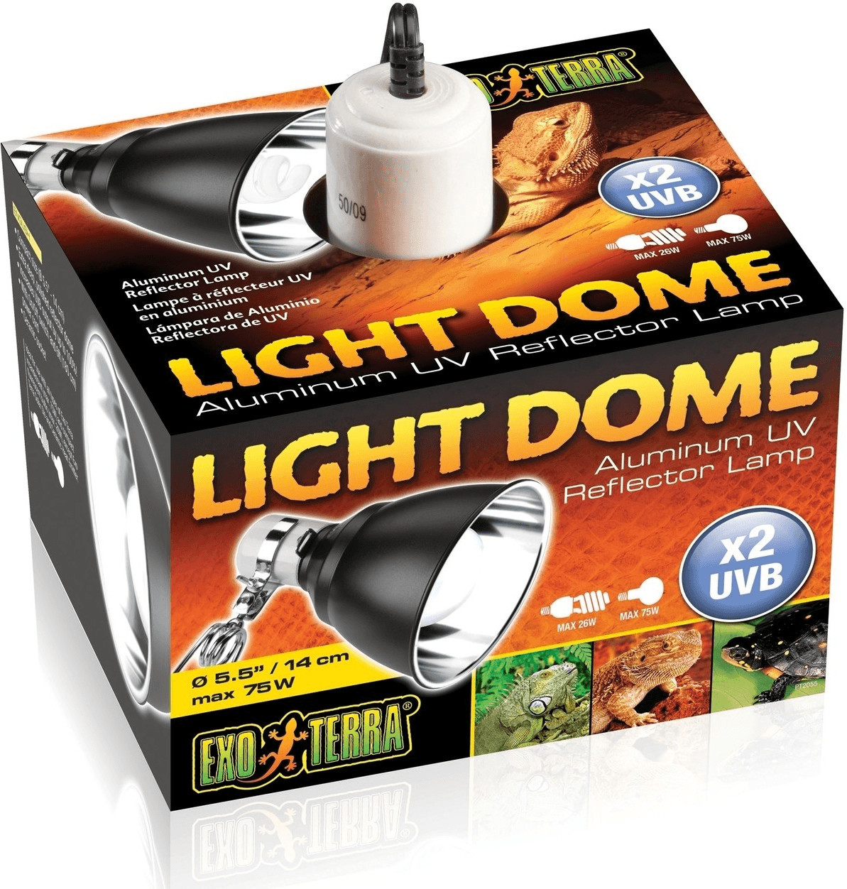 Exo Terra Lampe à réflecteur UV
