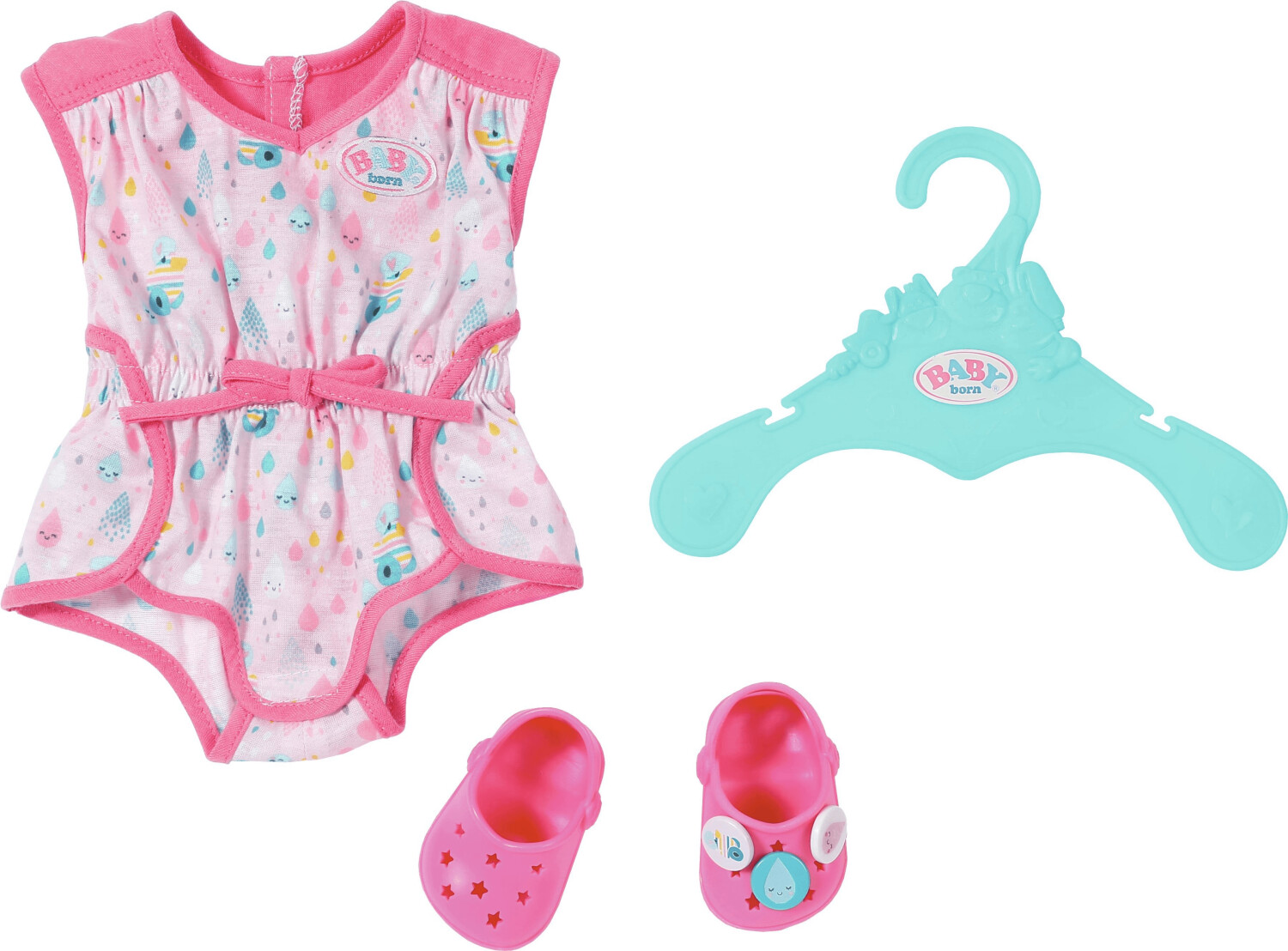 BABY born Shorty Pyjama and Clogs