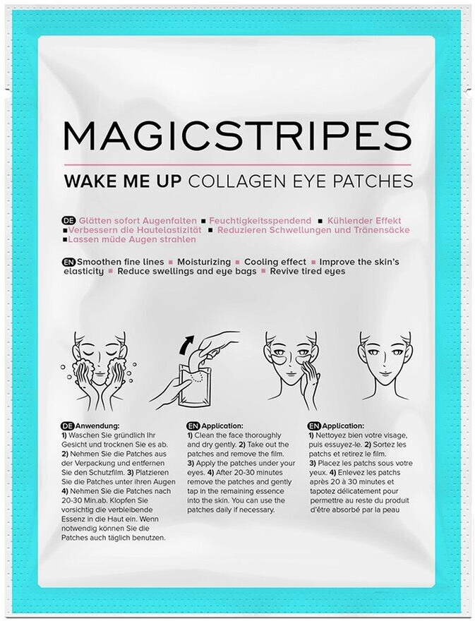 Magicstripes Wake Me Up Collagen Eye Patches