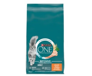 Purina ONE Katzenfutter Nass – Huhn & Rind, 8 X 85 G, Für Ausgewogene Ernährung