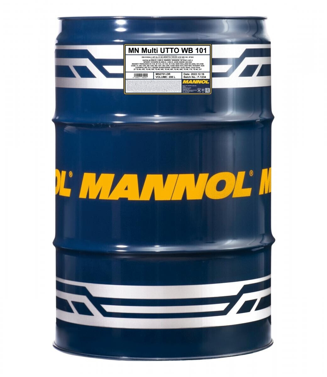 Mannol Multi UTTO WB 101 API Gl-4 (208 l)