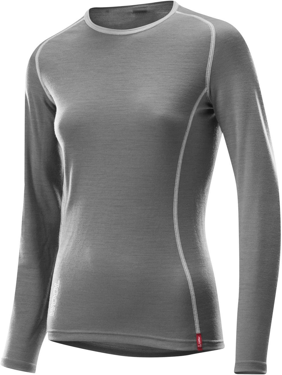 Löffler Shirt Transtex Wool LA (17657) grey