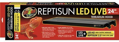 Zoo Med ReptiSun LED UVB Terrarium Hood 60cm (LF-86)