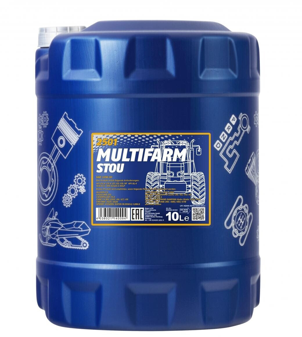 Mannol Multifarm Stou 10W-30 (10 l)