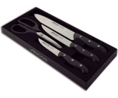 ARCOS Juego de cuchillos de cocina de 6 piezas con bloque. 5 cuchillos de  chef y 1 tijeras de acero inoxidable y mango ergonómico de polipropileno