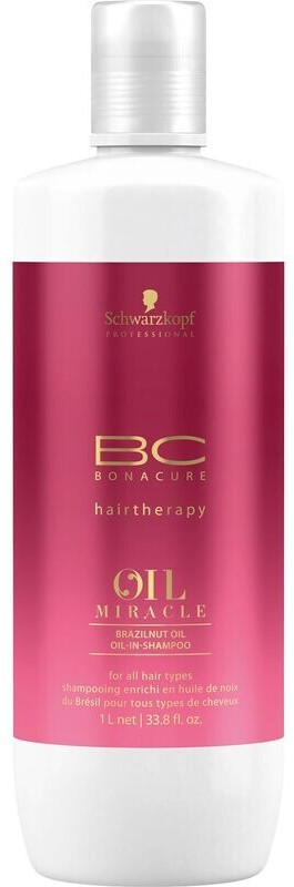 Schwarzkopf BC Oil Miracle shampooing enrichi en huile de noix du Brésil tous types de cheveux 1000 ml