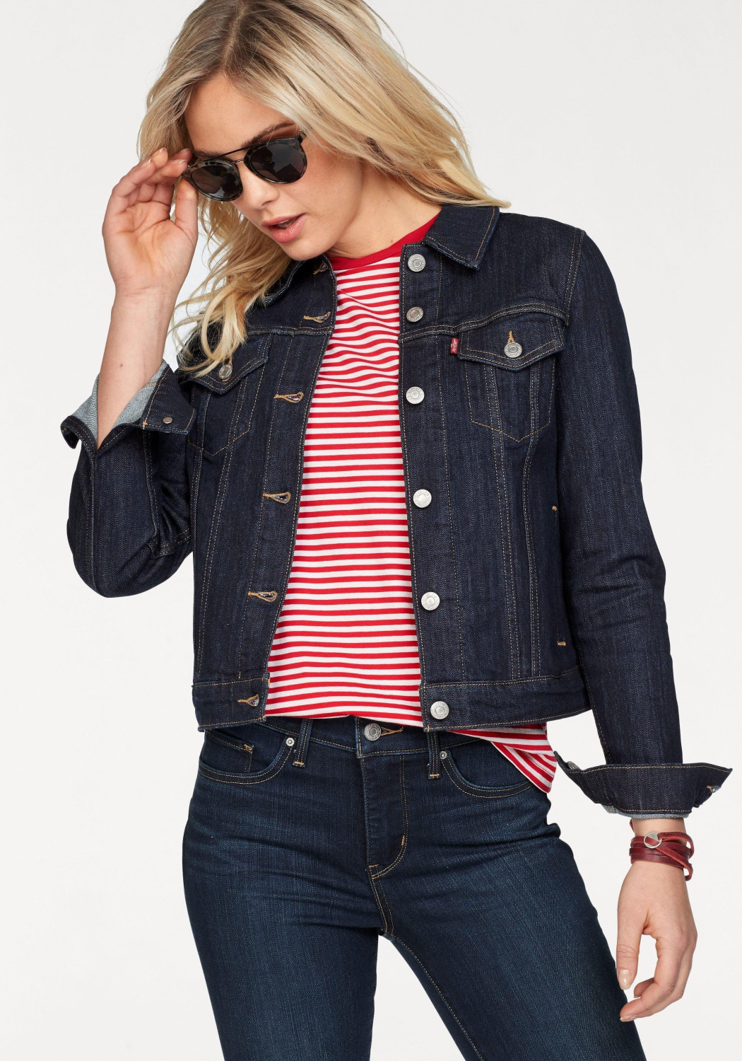 levi's original trucker jacket clean dark authentic