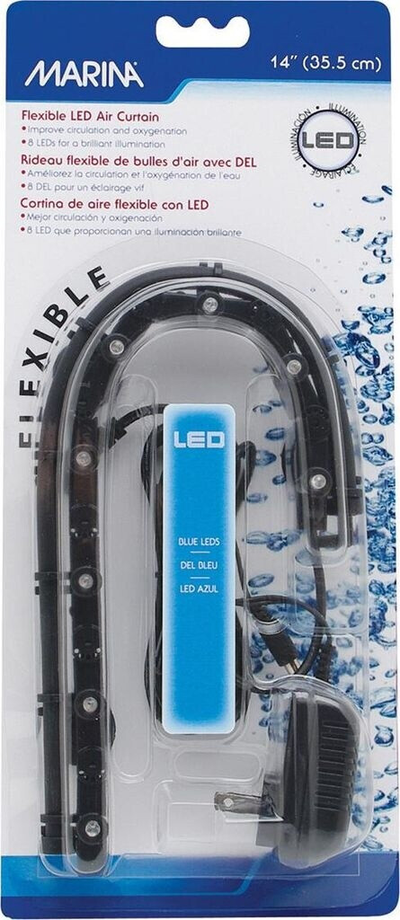 HAGEN Marina Flexibler LED-Luftvorhang blau