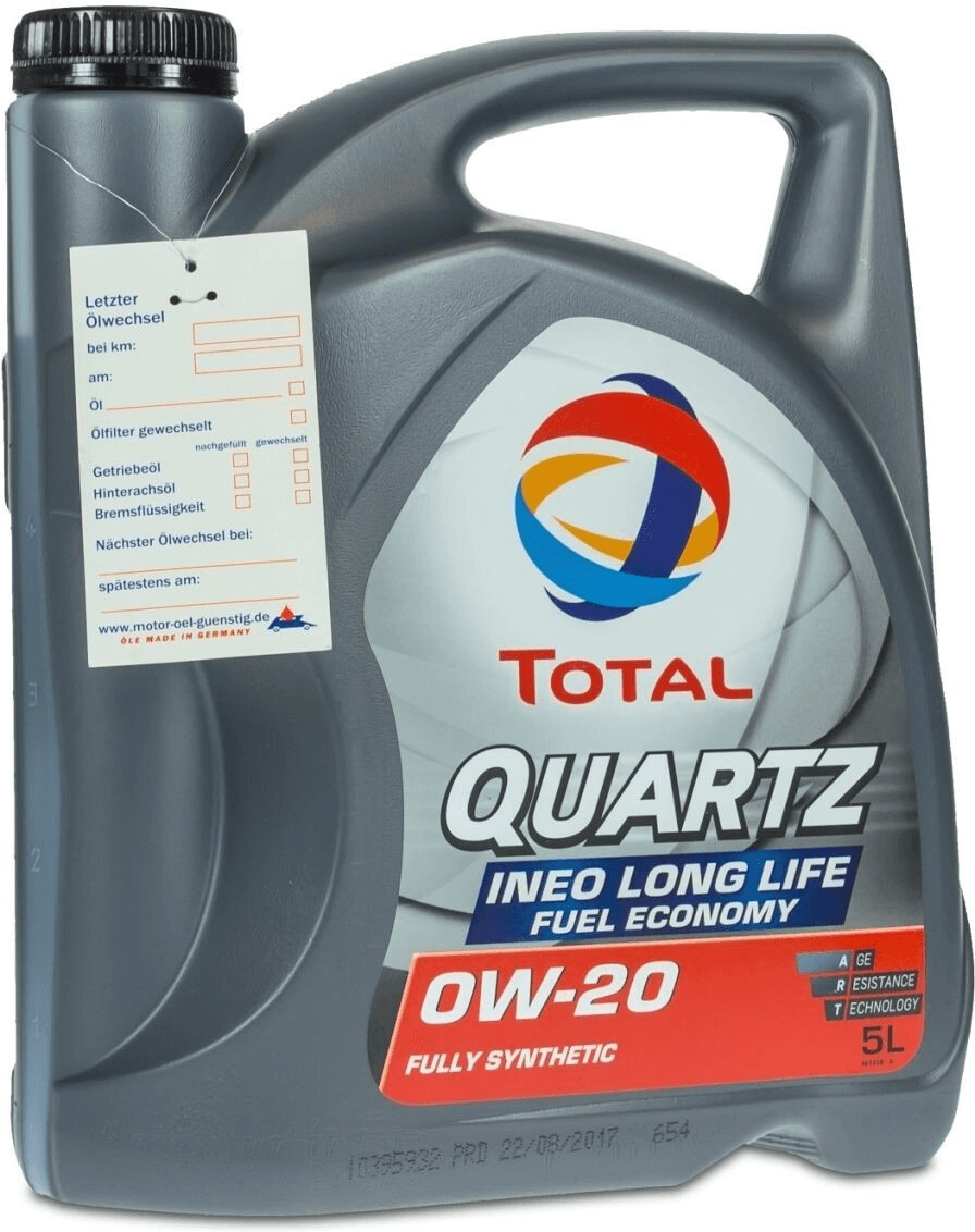 TOTAL Quartz Ineo LongLife 0W-20 (5 l) ab 41,28 €
