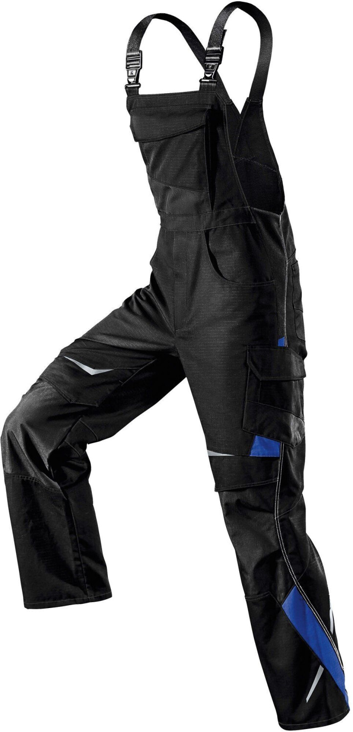 Kübler PULSSCHLAG Latzhose black/blue