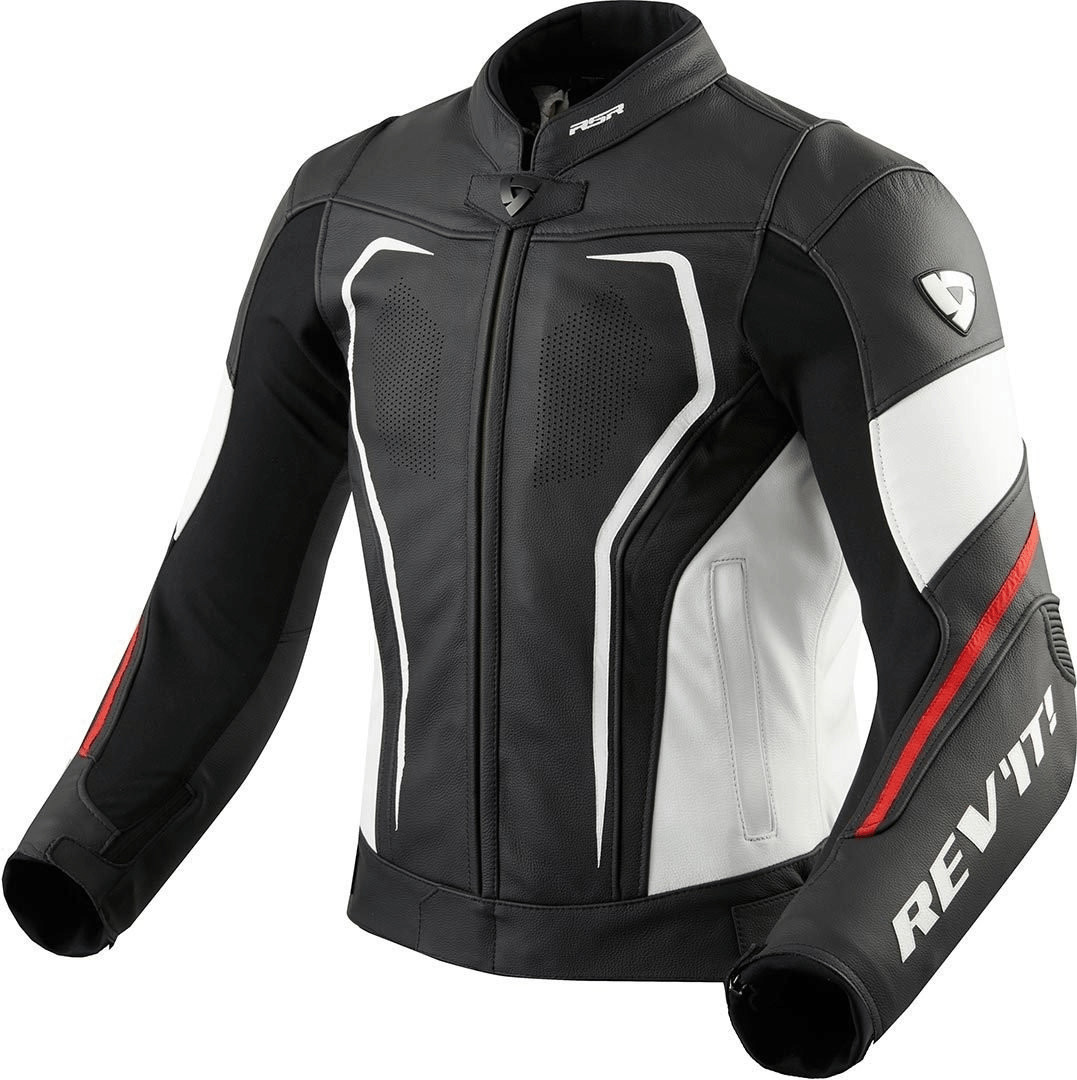 REV'IT! Blouson Vertex GT noir/rouge
