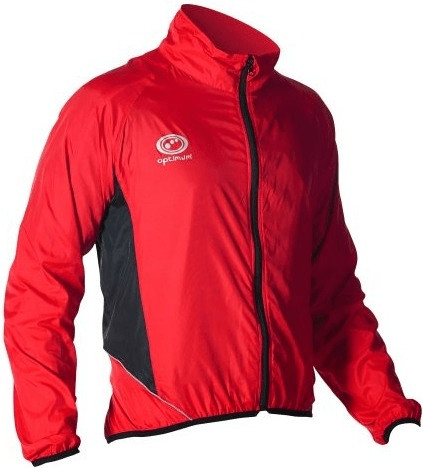 Optimum Stowaway Rain Jacket Men red