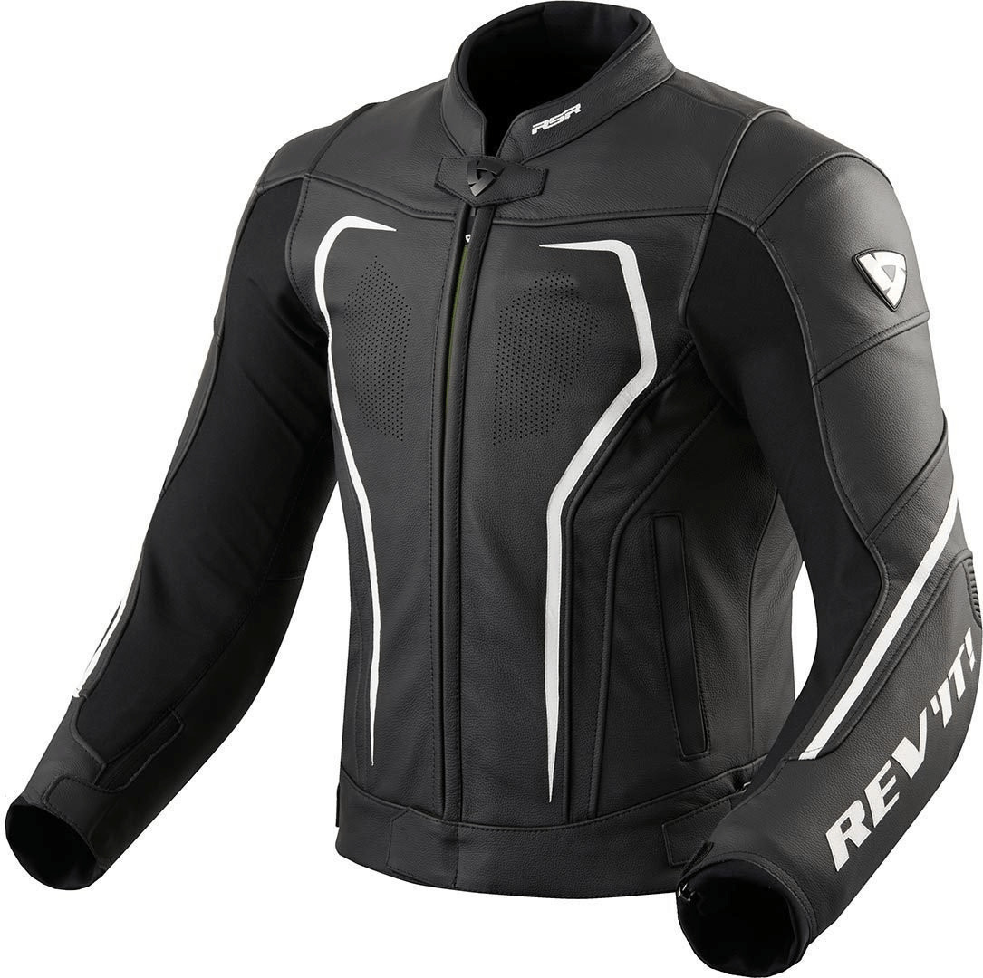 REV'IT! Blouson Vertex GT noir/blanc
