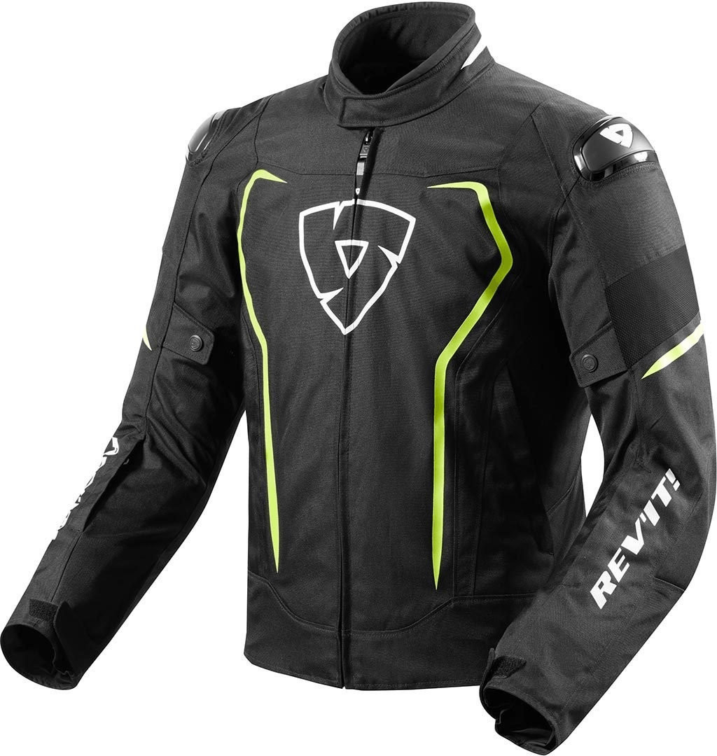 REV'IT! Blouson Vertex H20 noir/jaune